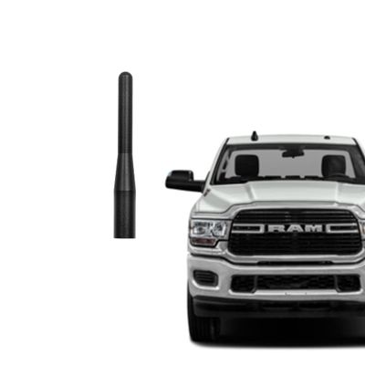 AMFRNE Short Performance Antenna for Dodge RAM 2500 3500 4500 Trucks 2011-2026, Perfect Replacement Black 3.6 inches Aluminum Radio Antenna, for RAM 2500 3500 4500 Accessories
