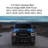 AMFRNE Short Performance Antenna for Dodge RAM 2500 3500 4500 Trucks 2011-2026, Perfect Replacement Black 3.6 inches Aluminum Radio Antenna, for RAM 2500 3500 4500 Accessories view 3