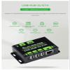 Coolwell Industrial Grade Multifunctio USB HUB,3X USB 2.0 Ports Extended, 100M Ethernet Port, Multiple OS Support, Without Plug view 3