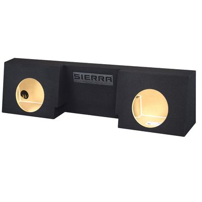 10" Dual Sub Box for Sierra Single Cab/Regular Cab Subwoofer Enclosure Speaker Box Ground Shaker