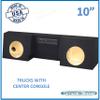 10" Dual Sub Box for Sierra Single Cab/Regular Cab Subwoofer Enclosure Speaker Box Ground Shaker view 2