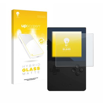 upscreen Matte Screen Protector Glass Film Compatible with Analogue Pocket - Anti-Glare, Anti-Fingerprint, 9H Glass Protection