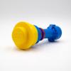 IQ Lego Iconic Torch - Flashlight Blue/Red/Yellow (FL5), 7.5 inches Tall, Removable Cap view 1