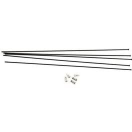 Massi Pack of 5 Radio+Nut Protour Evo Db 294 mm Bicycle Accessories, Colourful, One Size