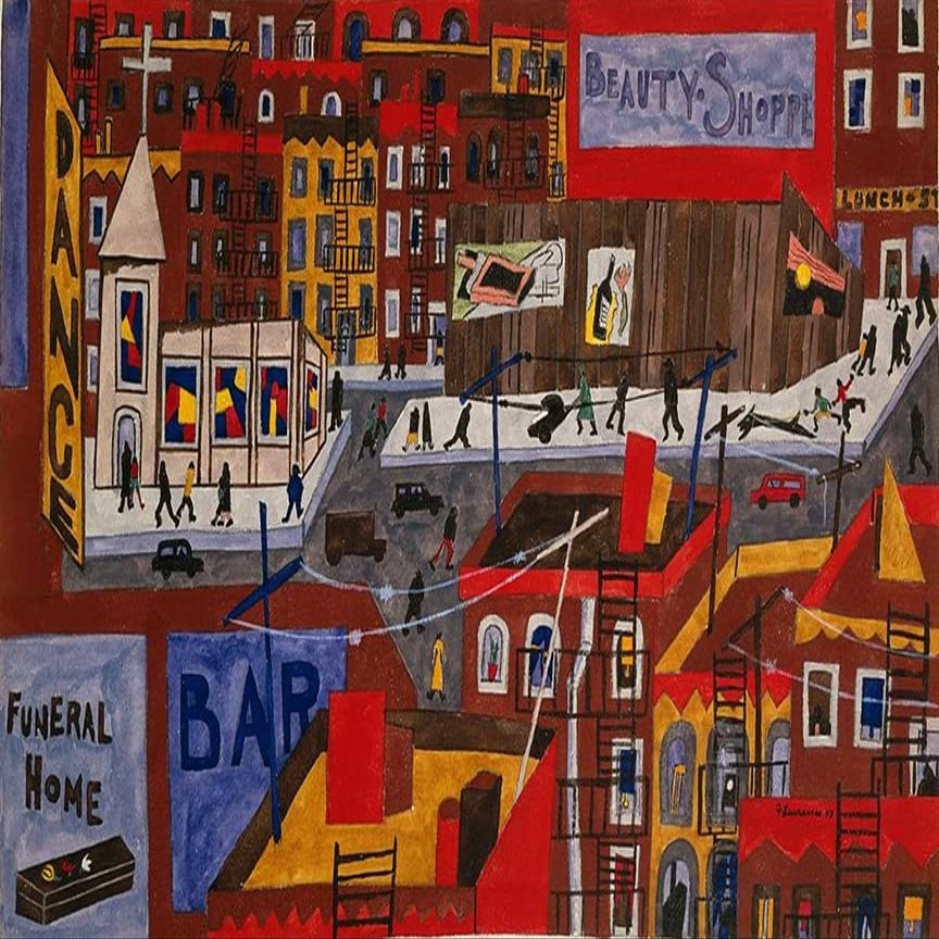 Jacob Lawrence : This is Harlem : 1943 : Archival Quality Art Print