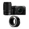Nikon Z30 Mirrorless Camera Bundle with 16-50mm/50-250mm Lenses & Nikon FTZ Adapter II (2 Items) view 1