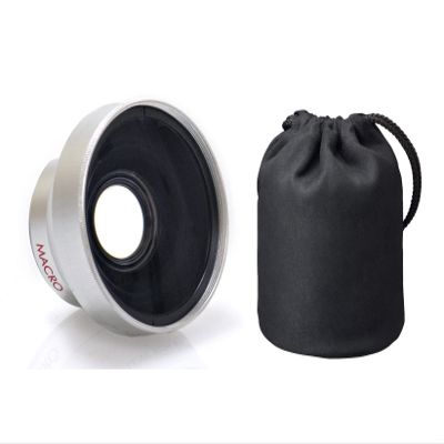 High Definition 0.45x Wide Angle Lens w/Macro 37mm, (Wider Alternative to VW-W3707H-K)