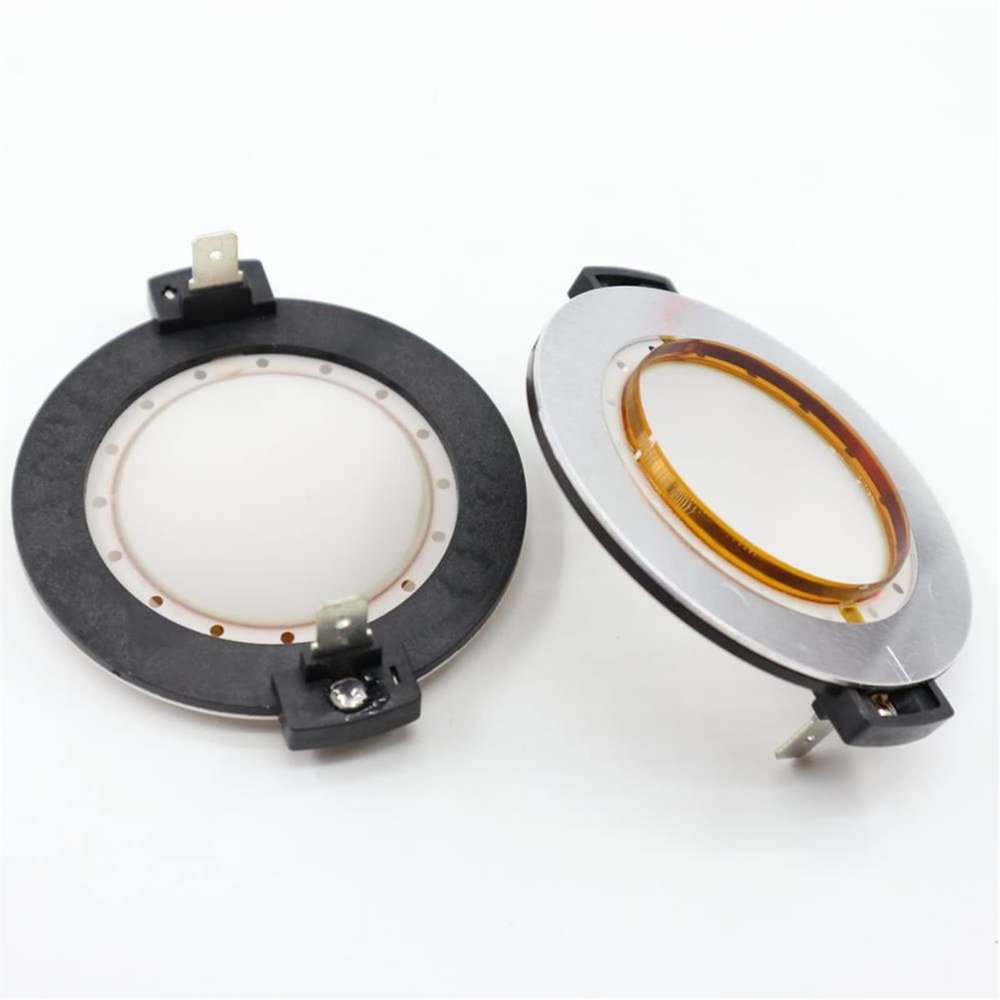 DirectNine Basics-SPEAKER, 2PCS Diaphragm For RCF ND350 CD350,CD400 Driver 44.4mm 1.75" Voice Coil 8 Ohm (Color : Ccaw round wire)