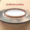 DirectNine Basics-SPEAKER, 2PCS Diaphragm For RCF ND350 CD350,CD400 Driver 44.4mm 1.75" Voice Coil 8 Ohm (Color : Ccaw round wire) view 2