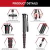 Manbily Camera Monopod Aluminum Portable Compact Lightweight Travel Monopod with Carrying Bag Walking Stick Handle,for DSLR Canon Nikon Sony Video Camcorder,6 Sections up to 61-in (A-555L) view 4