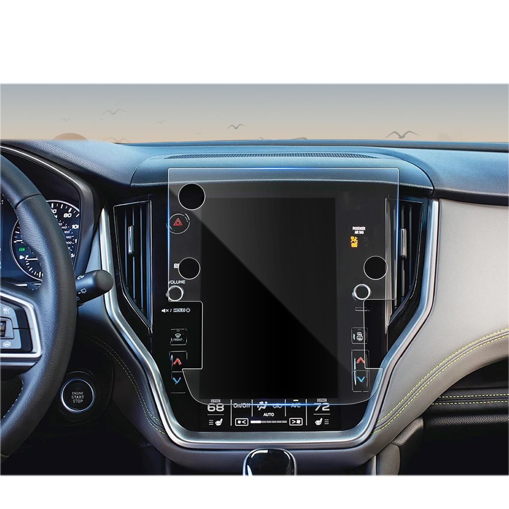 CDEFG For 2025 Subaru Outback Screen Protector - 11.6 Inch HD Tempered Glass - Outback 2020-2025 (Premium, Onyx Edition, Limited, Wilderness, Touring) Touchscreen Accessories