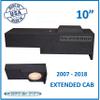 10" Single Sub Box for Chevy Silverado Extended Cab 2007-2018 Subwoofer Enclosure Speaker Box Ground Shaker view 2