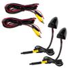 Master Tailgaters RCA Side Cameras - Right & Left (2 Pack) | Turn Signal Activated | Reversible Image | Universal Fit for Cars, Trucks, RVs view 4