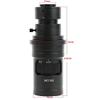 Microscope Kit 200X 500X Zoom WD100 Continuously Variable 0.7X-5X Adjustable Magnification Lens Microscope Lens Adapters (Color : 200X) view 2