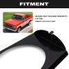 Sporacingrts Behind Seat Speaker Brackets Compatible with 1973-1987 Chevy GMC C10 Behind Seat Cab Corner Pickup for 6x9 Speakers view 4