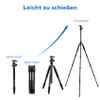 Fotopro 68'' Camera Tripod Aluminum Professional 360 Ball Head Detachable Monopod with Quick Release Plate Heavy Duty Tripod for DSLR Load up to 12KG/26.5lbs with Bag view 2