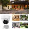4K 8MP 180 Panoramic Ultra Wide Viewing Angle Fisheye Eyeball Dome TVI CVI AHD Analog 4 in 1 CCTV Security Camera, 30ft IR Night Vision, Outdoor, Full Metal Housing, ONLY Compatible with 8MP DVR view 4