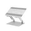 Feilx Laptop Stand, Adjustable Laptop Stand, Ergonomic Laptop Riser Holde, Foldable Aluminum Alloy Computer Stand with 10 to 15.6 Inches Notebook Computer (Color : Silver) view 1
