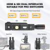 Hollyland Mars 4K Wireless Video Transmitter 5G SDI HDMI Transmitter, 450FT Los Range 66ms Latency, 4 App Monitoring 3 Scene Modes, Compatible with Mars M1 Wireless Monitor (Single Transmitter- 1 Pcs) view 4