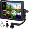 FEELWORLD LUT6 6 Inch 2600nits HDR 3D LUT Touch Screen DSLR Camera Field Monitor with Waveform VectorScope Histogram 4K HDMI Input Output 1920X1080 IPS Panel view 1