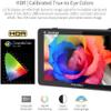 FEELWORLD LUT6 6 Inch 2600nits HDR 3D LUT Touch Screen DSLR Camera Field Monitor with Waveform VectorScope Histogram 4K HDMI Input Output 1920X1080 IPS Panel view 3