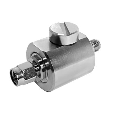 SMA Lightning Arrestor SMA Surge Protector with SMA Male to SMA Female Connector 0-6GHz with Replaceable Gas Tube Element 90V