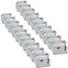 Anycolor 20-Pack M-K231s Label Tape Compatible with Brother P Touch M Tape M-K231 M-231 MK231 12mm 0.47 White, for Brother PTouch PT-M95 PT-90 PT-70 PT-65 PT-45 Label Maker Tape Refills view 1