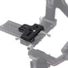 Fotga Quick Release Camera Plate with 1/4" 3/8" Mount for DSLR Mirrorless Camera to DJI Ronin RS2 RSC2 RS3 RS3 PRO RS4 and RS4 Pro Gimbal Stabilizer,Fits for Arca Swiss Clamp Tripod Ball Head view 1