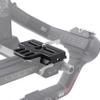 Fotga Quick Release Camera Plate with 1/4" 3/8" Mount for DSLR Mirrorless Camera to DJI Ronin RS2 RSC2 RS3 RS3 PRO RS4 and RS4 Pro Gimbal Stabilizer,Fits for Arca Swiss Clamp Tripod Ball Head view 2