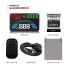 5.8" Styling S7 HUD GPS Speedometer OBD2 Car Head Up Display Vehicle Speeding Warning Fuel Consumption Water Temperature RPM view 4