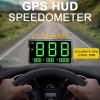 Universal Head Up Display Digital Car Gps Speedometer Speed Display Hud Mph Car Motorcycle Bike Speed Display Car Accessories view 2
