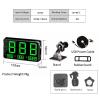 Universal Head Up Display Digital Car Gps Speedometer Speed Display Hud Mph Car Motorcycle Bike Speed Display Car Accessories view 3