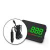 A2 HUD 3.5 inch GPS Car Head Up Display Speed Alarm Compass Windshield Projector Speedometer HUD via GPS Satellites view 1