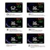 5.5'' A8 HUD Car Head Up Display OBD II LED Windscreen Project Alarm System On-board OBD Scanner Universal Auto For Car view 2