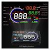 5.5'' A8 HUD Car Head Up Display OBD II LED Windscreen Project Alarm System On-board OBD Scanner Universal Auto For Car view 3
