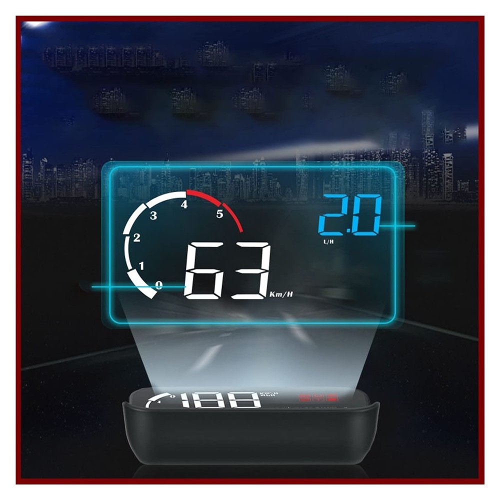 3.5'' OBDII Car HUD OBD2 Port Head Up Display M10 Speedometer Windshield Projector Auto Hud Head-up Display A100 Hud