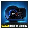 2 in 1 HUD OBD GPS Head Up Display Car Speedometer Odometer Overspeed Alarm LCD Digital Meter Alarm System view 2