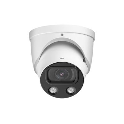 EmpireTech IPC-Color4K-T 4K Full-Color Ultra Low Light 8MP 1/1.2" CMOS Smart AI Starlight Turret IP Camera,Build-in Warm LED, Built-in Mic,Motion Detection,PoE and ePoE,IPC-Color4K-T 3.6mm White