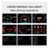 Dual System Head Up Display OBD2 HUD GPS Digital Speedometer Tachometer Oil/Coolant Temp. Turbo Boost view 4