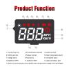 A100s With Lens Hood Windshield Projector Obd2 Car Hud Head Up Display Overspeed Warning System Voltage Alarm view 3
