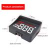A100s With Lens Hood Windshield Projector Obd2 Car Hud Head Up Display Overspeed Warning System Voltage Alarm view 4
