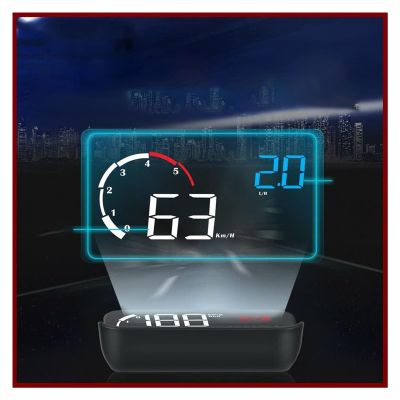 3.5'' OBDII Car HUD OBD2 Port Head Up Display M10 Speedometer windshield projector auto hud head-up display a100 hud