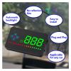 Digital Car Speedometer Electronics Head Up Display Speed Projector Auto HUD Windshield Projector GPS Compatible With All Car view 3