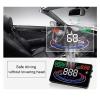 5.5" Car HUD Head Up Display OBD2 OBDII Interface E300 Digital Universal Speedometer Overspeed Fatigue Driving Alarm for car view 4