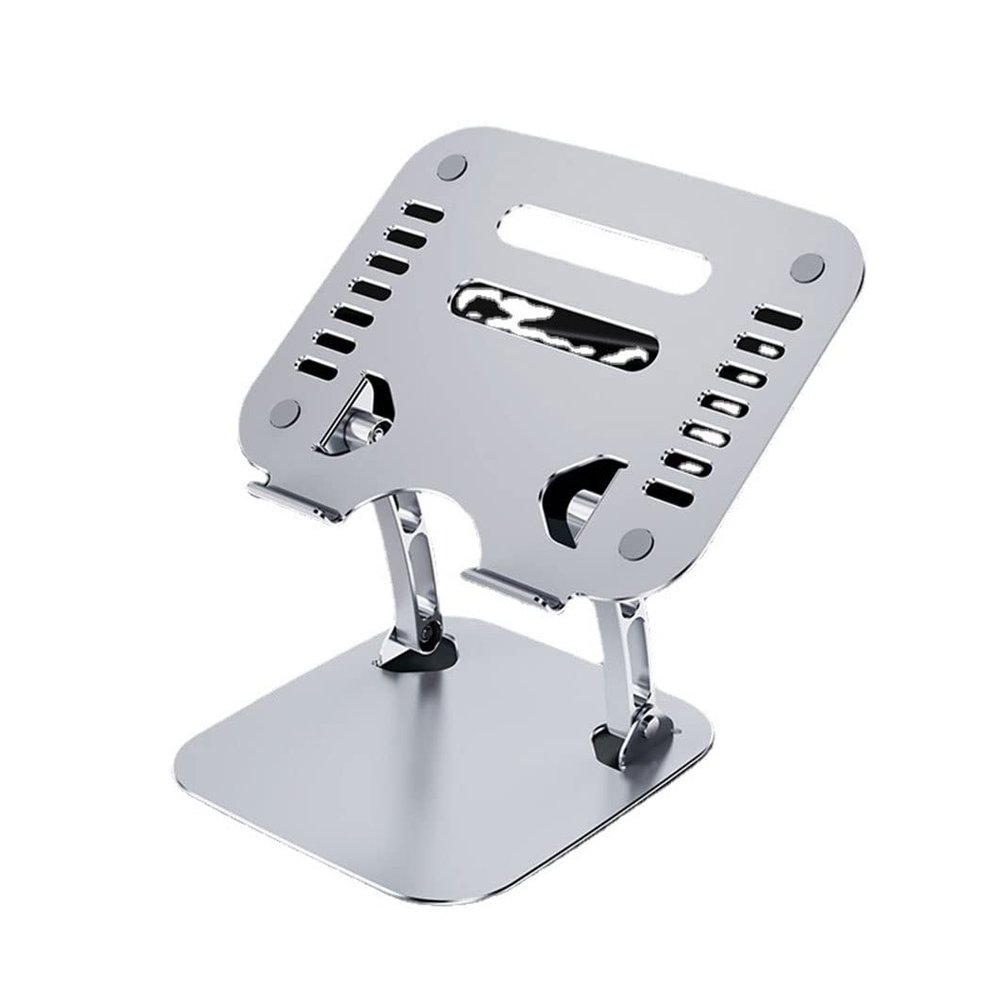 Sxdthy Adjustable Laptop Stand, Foldable Portable Computer Stand, Aluminum Alloy Ergonomic Laptop Holder