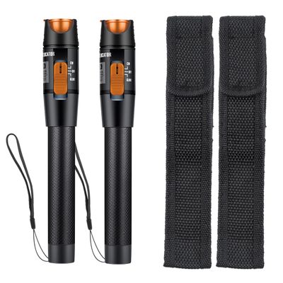 Duogalia 2 Pack Visual Fault Locator(10KM), Fiber Optic Cable Tester for Fiber Optic Cable Network Testing