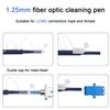 Duogalia 5 Pack Fiber Cleaner Pen for 1.25 mm LC/MU + 5 Pack Fiber Optic Cleaning Tools for 2.5mm SC/ST/FC Connector Over 800 Cleans Fiber End Face Cleans & Optical Connector Cleans (10 PC) view 2