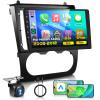 2G+64G Car Radio Stereo for Nissan Altima 2008-2012 with Wireless CarPlay Android Auto, 9 Inch Android 13 Touch Screen HiFi Audio GPS Navigation WiFi Bluetooth SWC HD Camera (Manual A/C) view 1