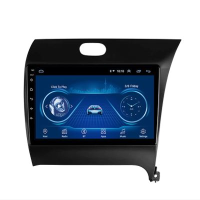Android 8.1 Car Stereo GPS Navigation 9 inch Touch Display Car Media Player for KIA Forte/ K3 2013-2017 Suppot Bluetooth Mirror Link WiFi/BT Tethering Internet Android/iOS Mirror Link