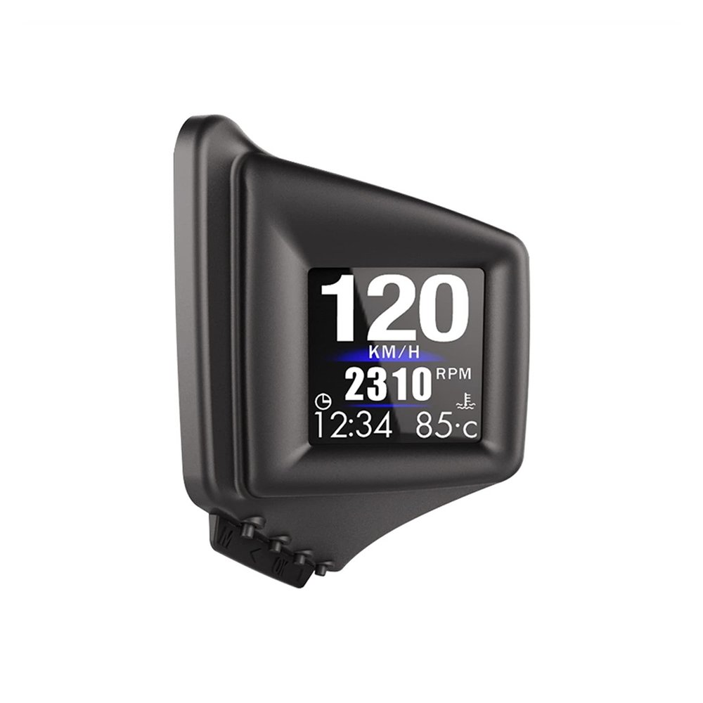 HUD OBD2+GPS On-board Computer RPM Turbo Pressure Oil Water Temp Digital Dashboard Gps Speedometer For Motorcycle Car
